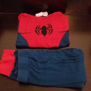 Marvel spiderman pajamas!